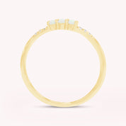 Lab Created Opal Stackable Ring