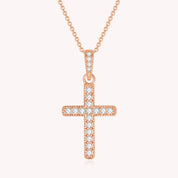 Cross Diamond necklace