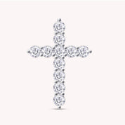Cross Pendant in Lab Grown Diamond