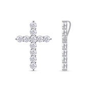 Cross Pendant in Lab Grown Diamond