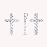 Cross Pendant in Lab Grown Diamond