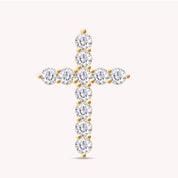 Cross Pendant in Lab Grown Diamond