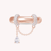 Elisabeth Ring In Lab Created Moissanite