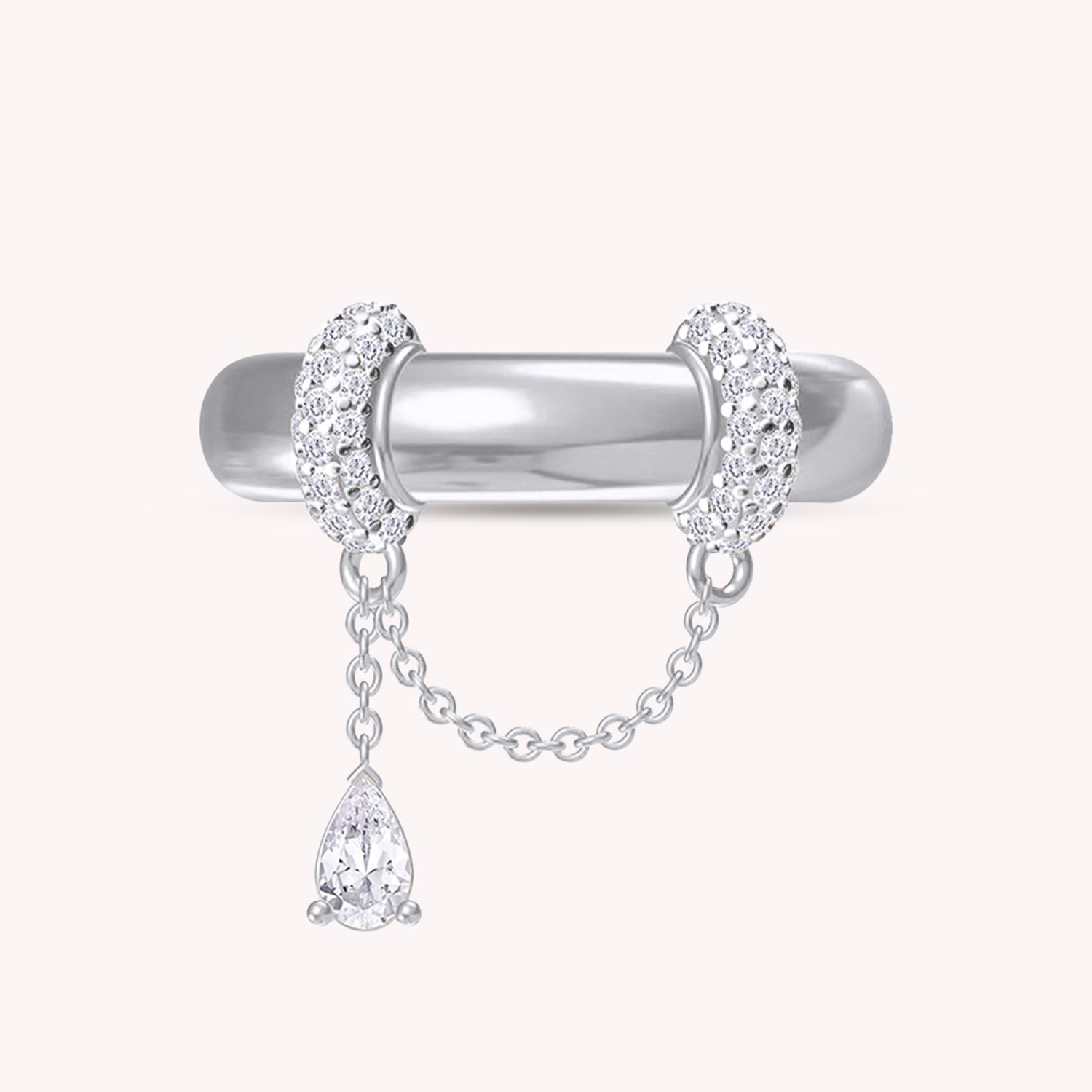 Elisabeth Ring In Lab Created Moissanite