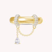 Elisabeth Ring In Lab Created Moissanite