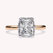 Auara 6-Prong Radiant Cut Lab Grown Diamond Engagement Ring
