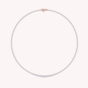 Bib Choker Chain Necklace Lab Created Moissanite