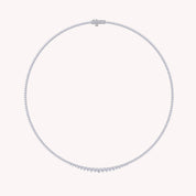 Bib Choker Chain Necklace Lab Created Moissanite