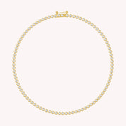 Lab Created Moissanite Diamond Miracle Set Necklace