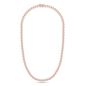 5MM Width Lab Created Moissanite Tennis Choker Necklace