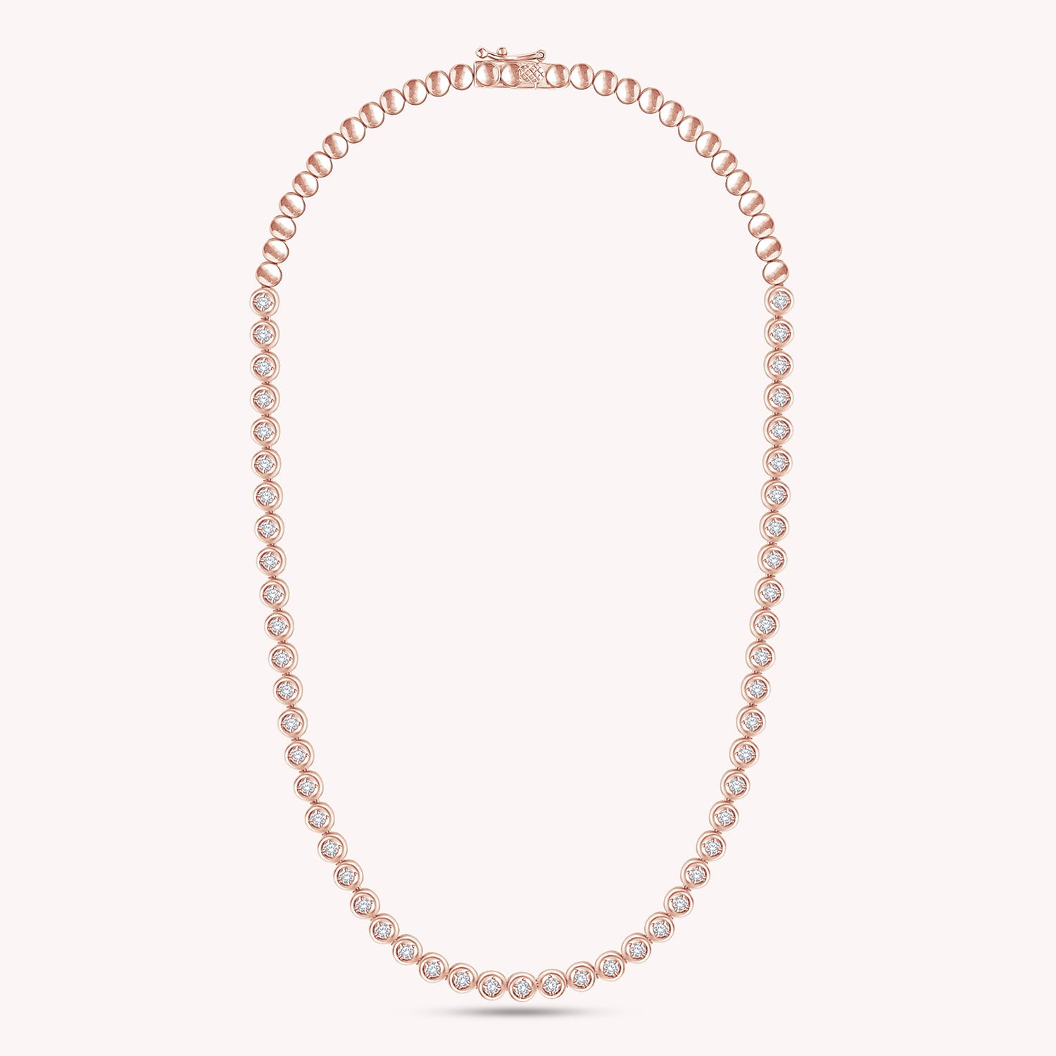 5MM Width Lab Created Moissanite Tennis Choker Necklace