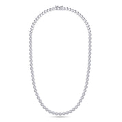 5MM Width Lab Created Moissanite Tennis Choker Necklace