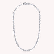 5MM Width Lab Created Moissanite Tennis Choker Necklace