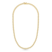 5MM Width Lab Created Moissanite Tennis Choker Necklace