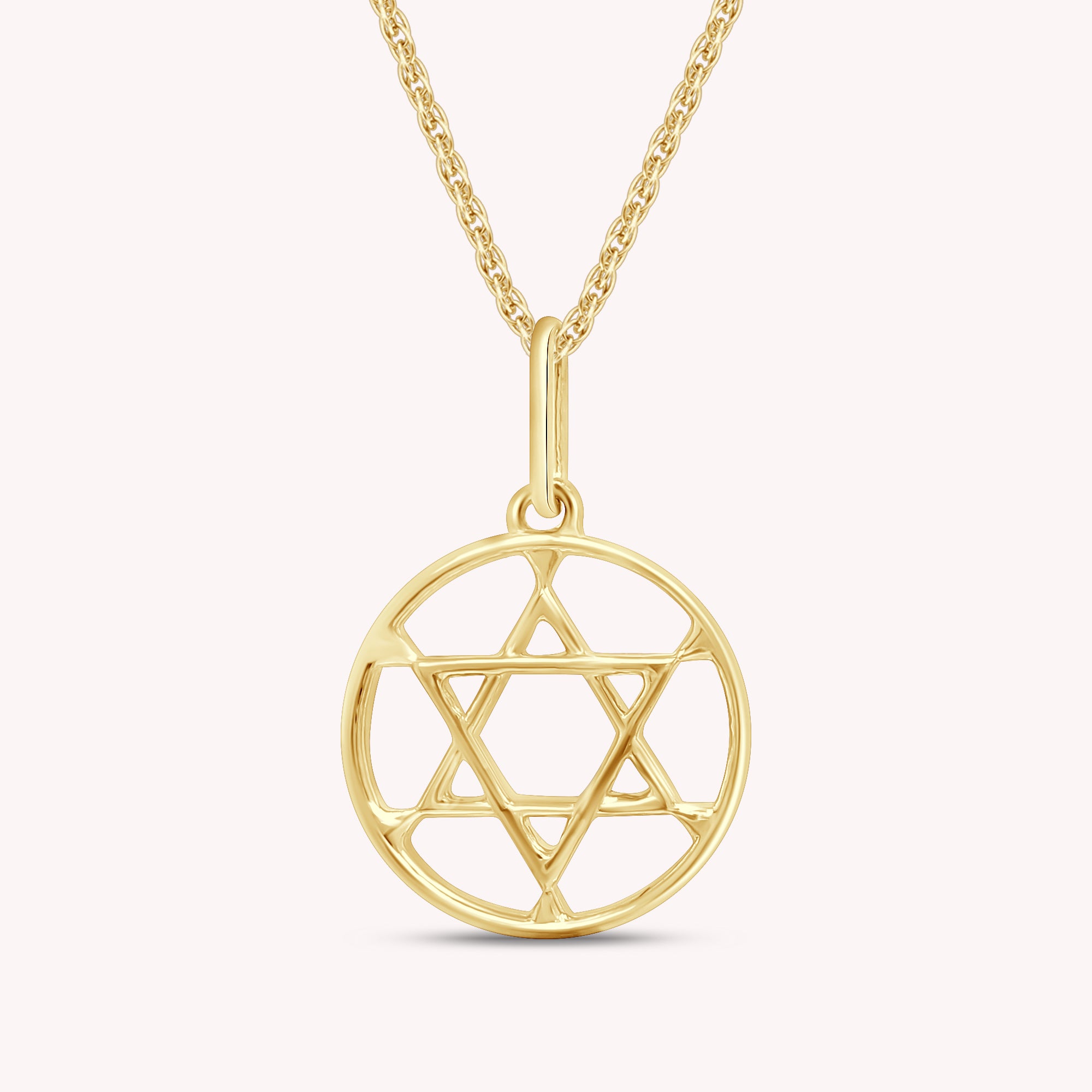 Star of David Necklace for Jewish Gift