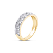Lab Created Moissanite Wedding Band Ring for Women