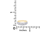 Lab Created Moissanite Wedding Band Ring for Women