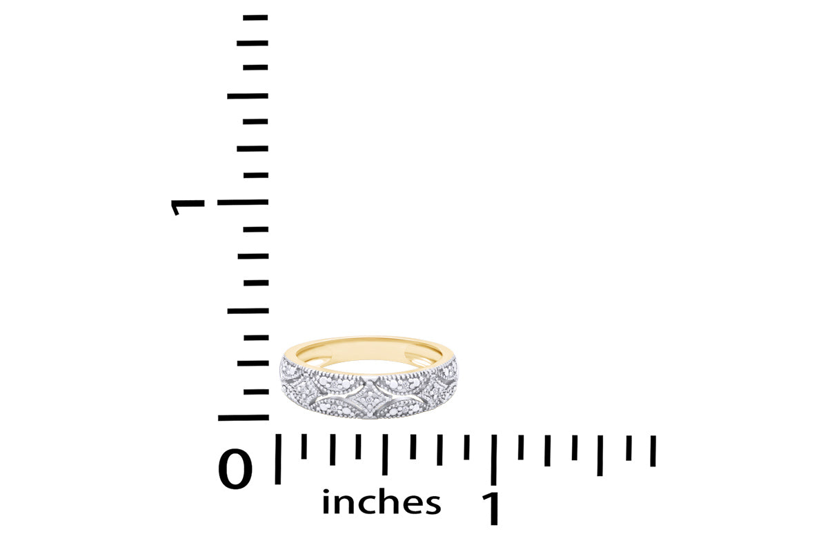 Lab Created Moissanite Wedding Band Ring for Women