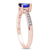 Solitaire Heart Promise Ring for Women