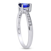 Solitaire Heart Promise Ring for Women