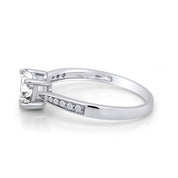 Solitaire Heart Promise Ring for Women