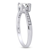 Solitaire Heart Promise Ring for Women