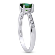 Solitaire Heart Promise Ring for Women