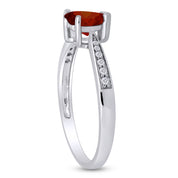 Solitaire Heart Promise Ring for Women