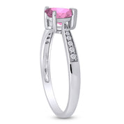 Solitaire Heart Promise Ring for Women