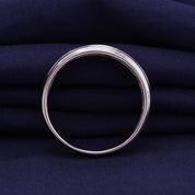 Round Lab Grown Diamond Channel Set 7-Stone Wedding Anniversary Band Ring