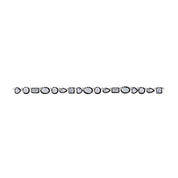 Multi-Shape Two Tone Choker Tennis Necklaces Lab Created Moissanite