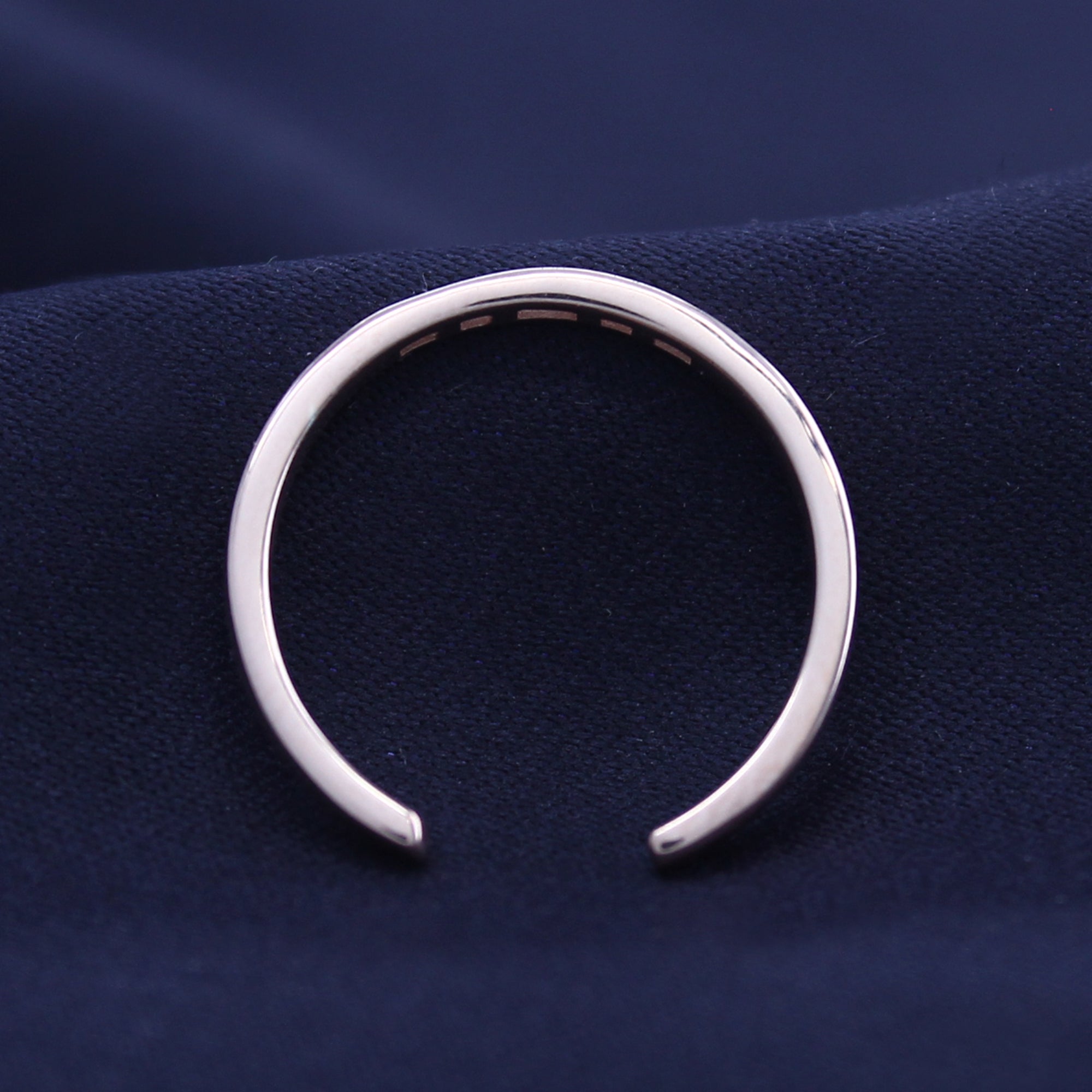 Natural Diamond Accent Adjustable Toe Ring for Women