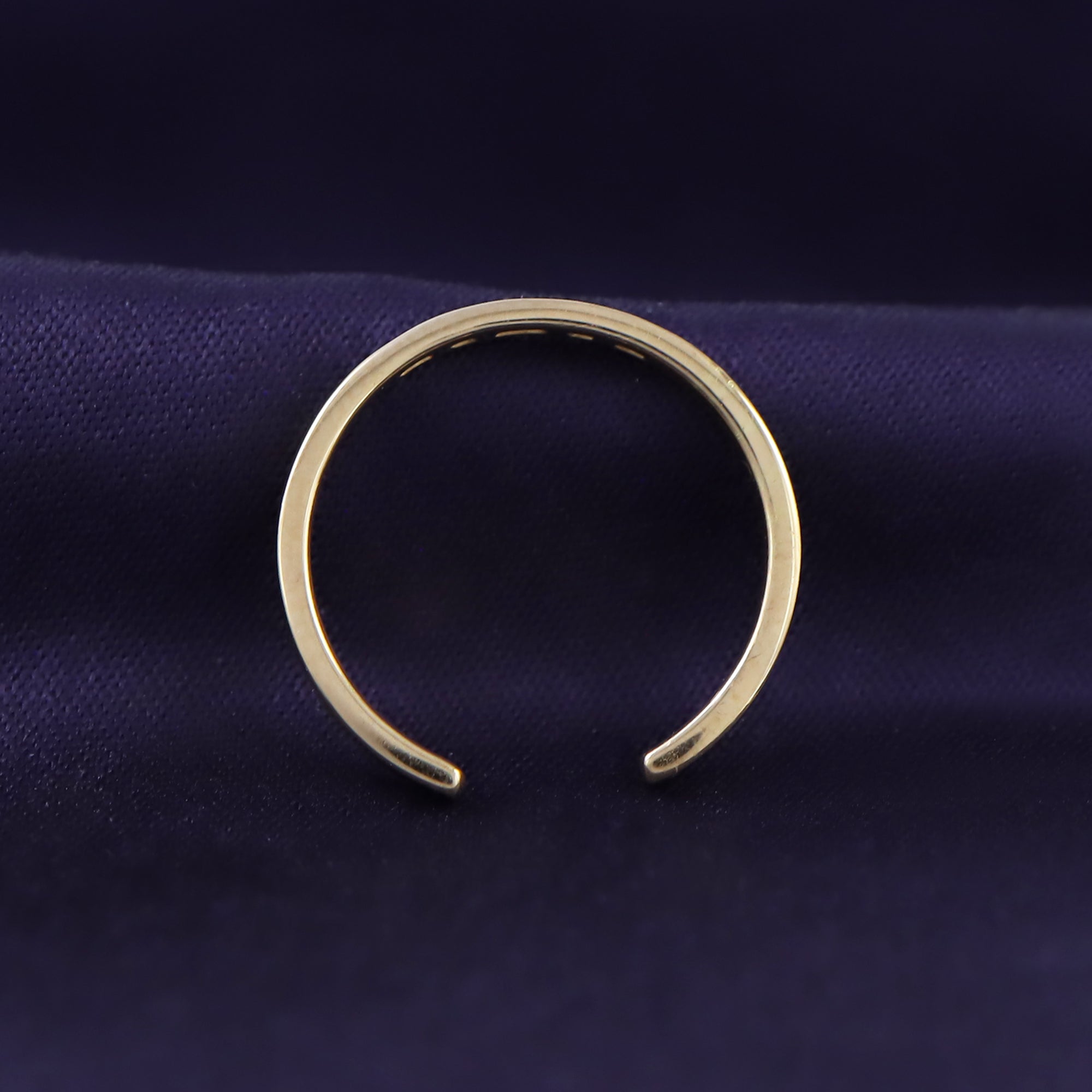 Natural Diamond Accent Adjustable Toe Ring for Women