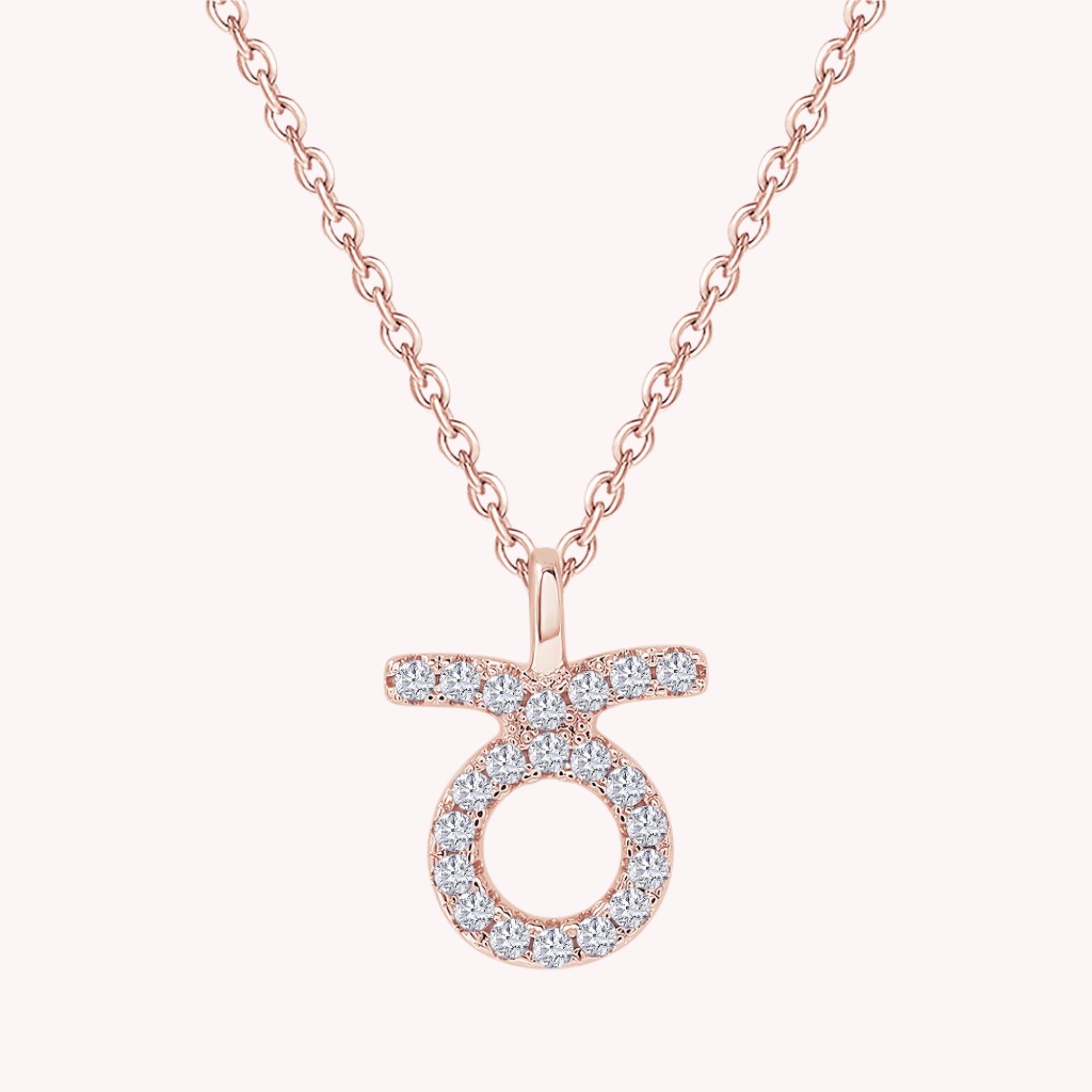 Zodiac Sign's Moissanite Diamond Necklace