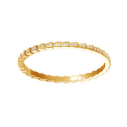 Cuff Bangle Bracelet In Lab Grown Diamond