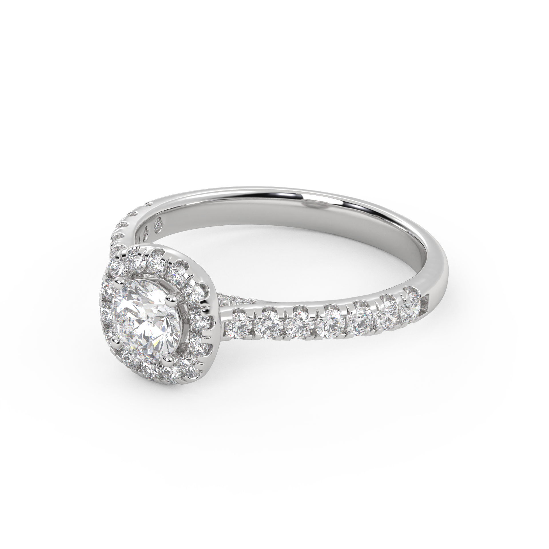 Round 1.00 Carat Lab Diamond Engagement Ring – IGI Certified