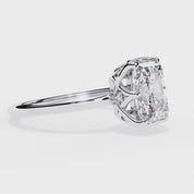 Auara 6-Prong Radiant Cut Lab Grown Diamond Engagement Ring