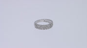 Lab Created Moissanite Wedding Band Ring for Women