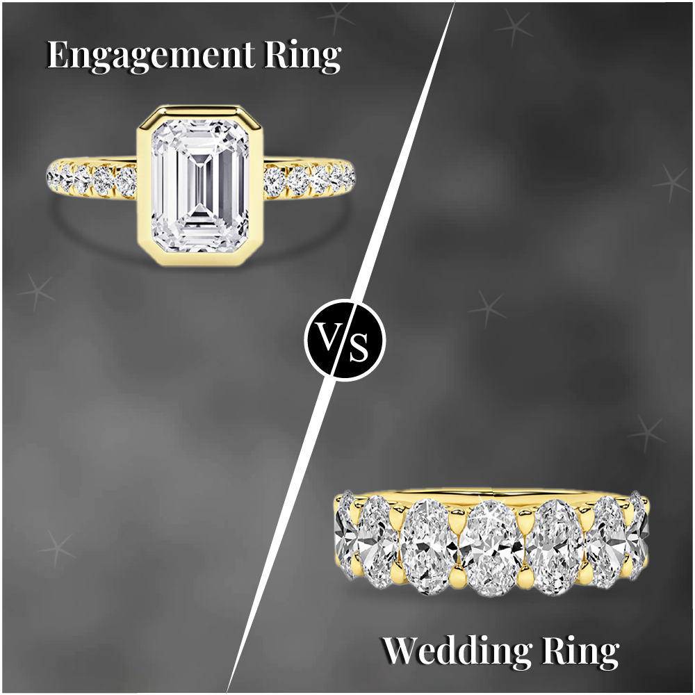 Engagement Rings VS Wedding Rings: Understanding the Differences