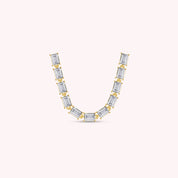 Baguette Shape Versatile Lab Created Moissanite Single Piece Earring Lobe or Helix Style