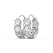 IGI Certified Lab Grown Diamond Insideout Hoop Earrings