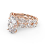 IGI Certified Lab Grown Diamond Oval Shape Solitaire Engagement Ring