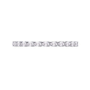 Tennis Bracelet Pear Cut Lab Created Moissanite