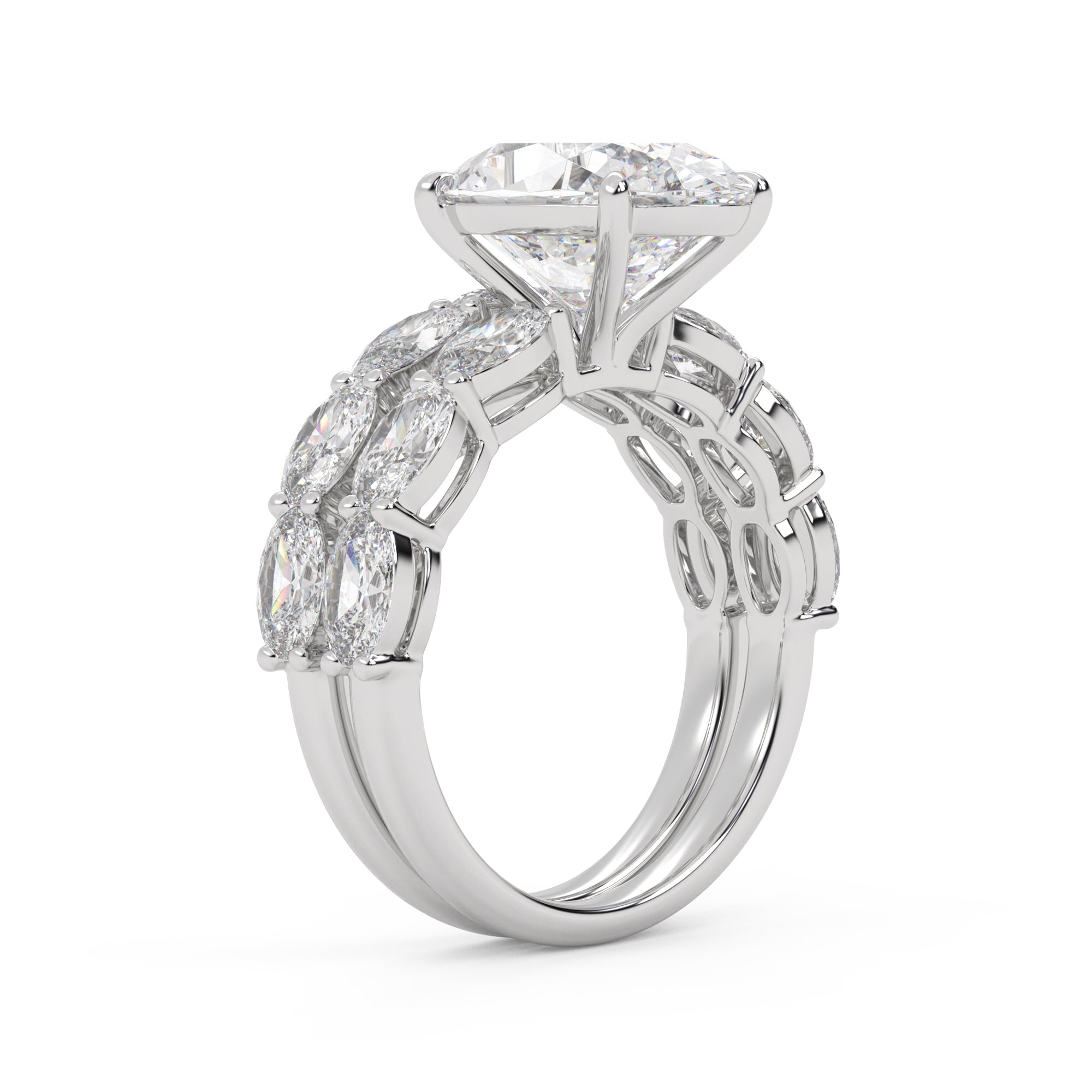 IGI Certified Lab Grown Diamond Oval Shape Solitaire Engagement Ring