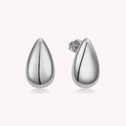 Amy Chunky TearDrop Hoop Earrings