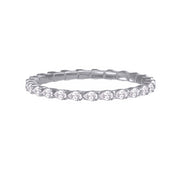 Tennis Bracelet Pear Cut Lab Created Moissanite