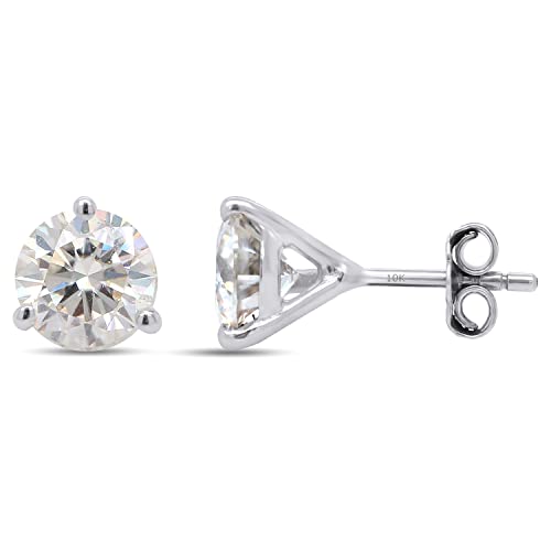 
                      
                        6.5MM Round Cut Lab Created Moissanite Diamond Solitaire Stud Earrings In 10K Or 14K Solid Gold (1.80 Cttw)
                      
                    