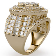 Oval Frame Halo Engagement Lab Grown Diamond Ring