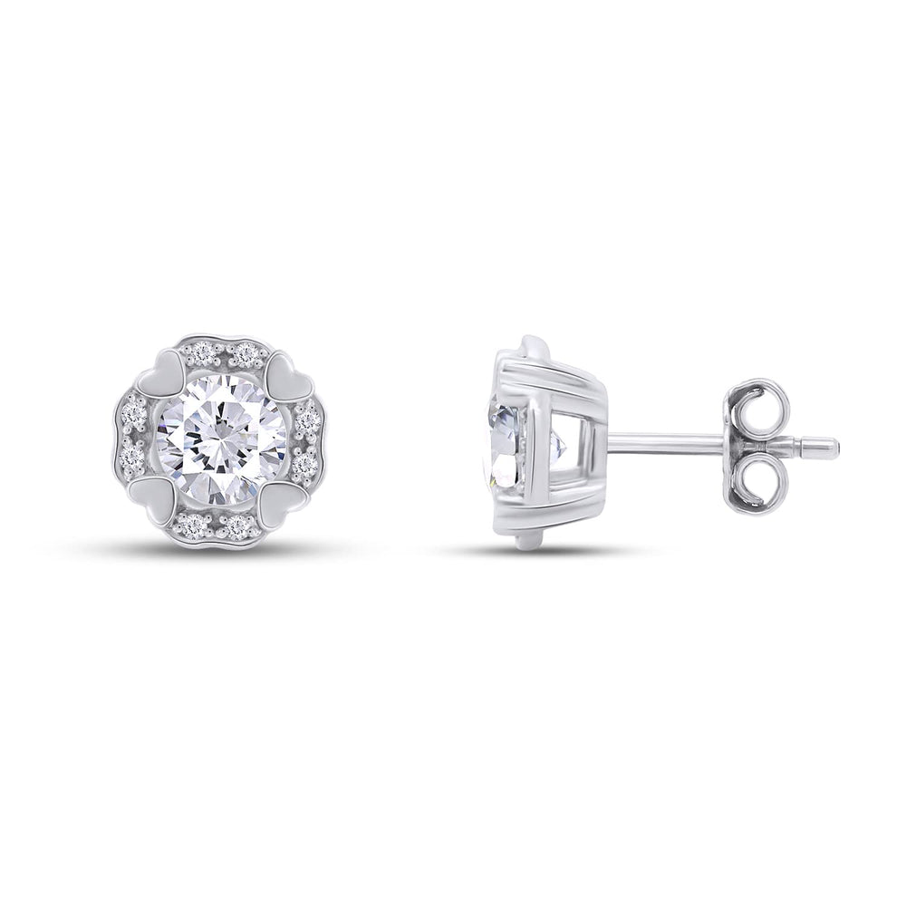 
                      
                        1 Carat Lab Created Moissanite Diamond Stud Earring For Men Women In 925 Sterling Silver (1 Cttw)
                      
                    