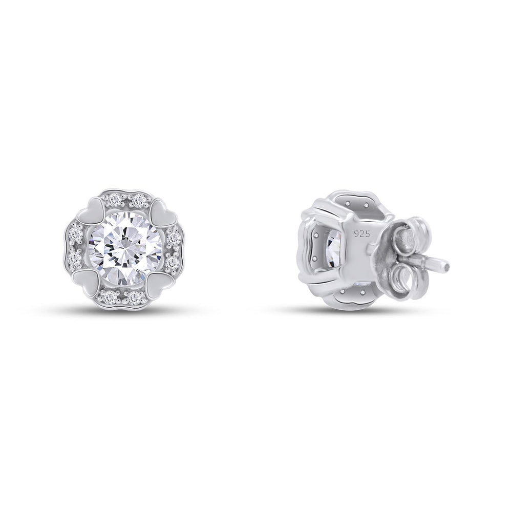 
                      
                        1 Carat Lab Created Moissanite Diamond Stud Earring For Men Women In 925 Sterling Silver (1 Cttw)
                      
                    